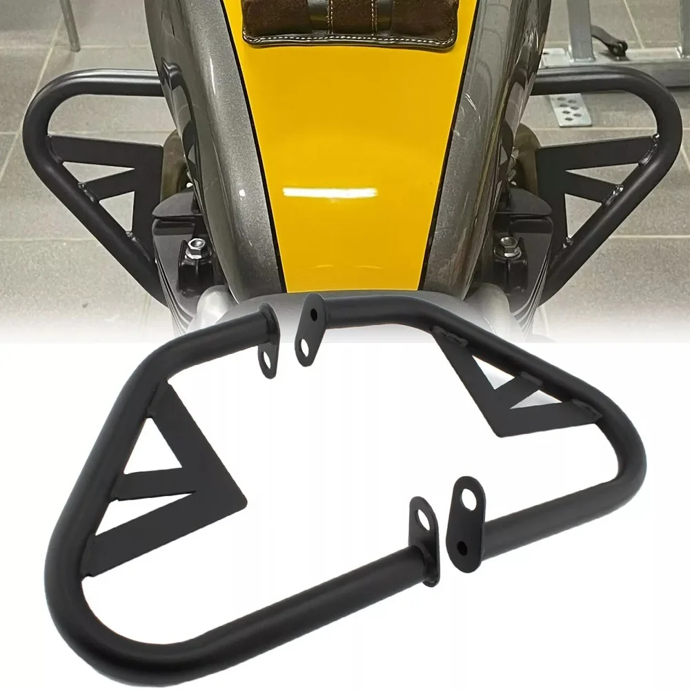 

Защита двигателя мотоцикла, защитный бампер для шоссе, бампер для Triumph Bonneville T100 T120 Thruxton 1200R Street Twin, Bobber