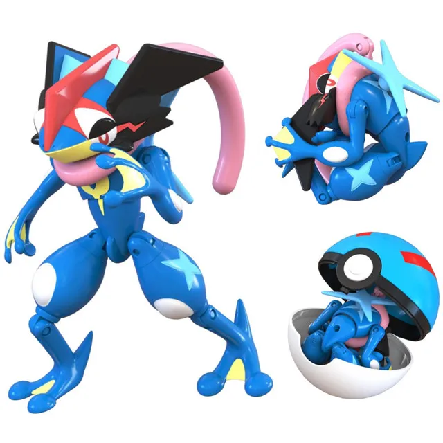 12 Stijlen Pokemon Figuren Speelgoed Variant Bal Model Pikachu Jenny Turtle Pocket Monsters Mew-Two Action Figure Speelgoed gift - afbeelding 1