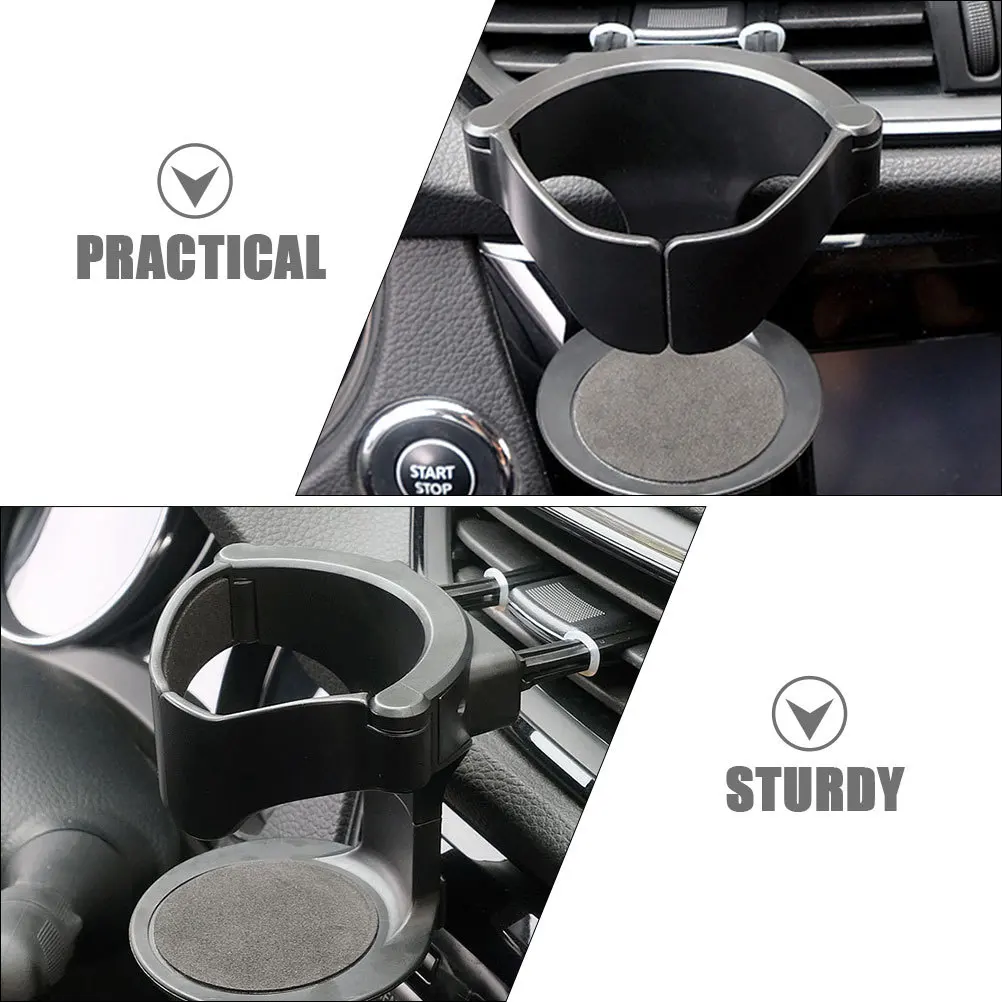 

Car Air Vent Cup Holder Universal Fit For Horizontal Blades Automotive Drink Holder Mount Suv Trucks Accessories