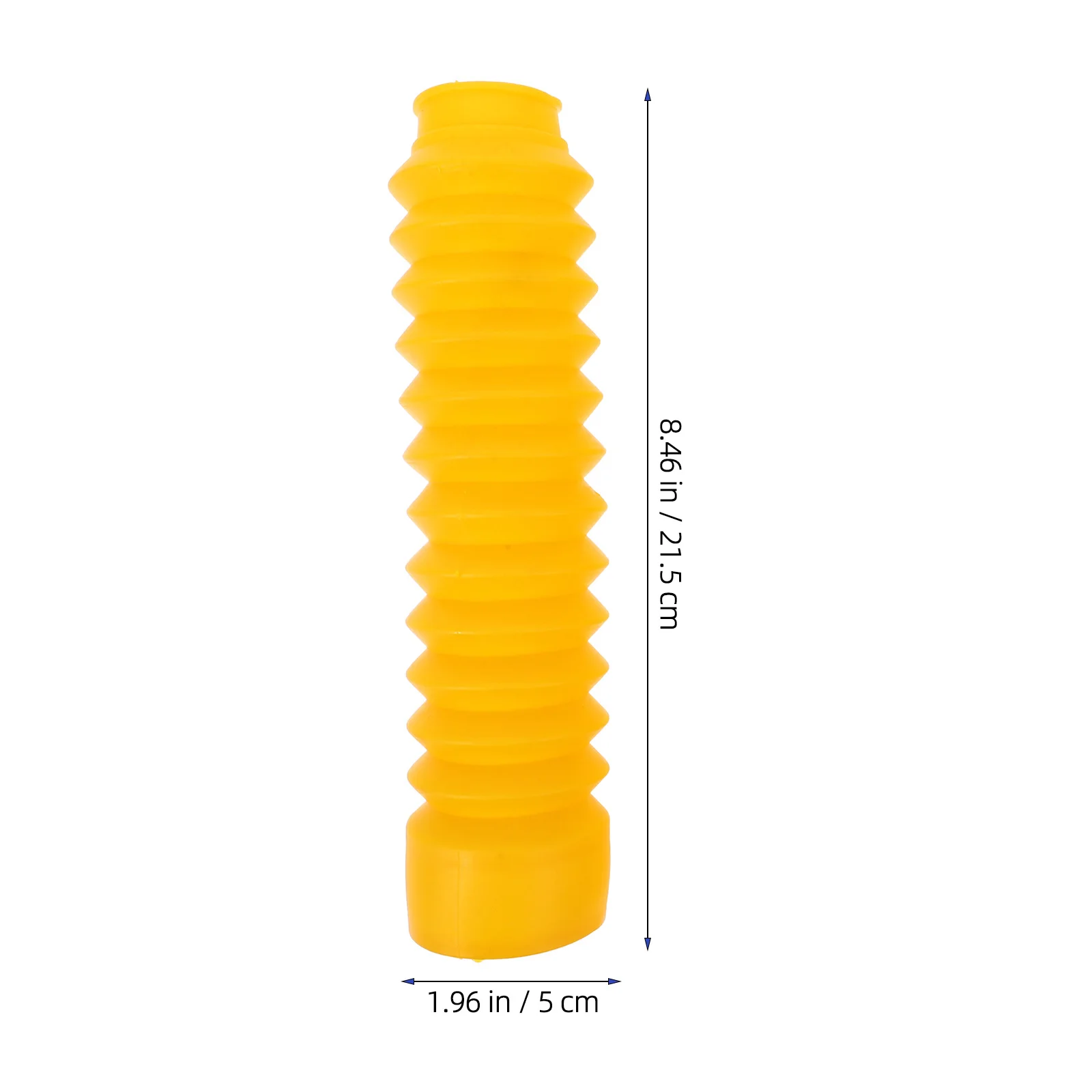 Universal Damping Protector Motorcycle Front Boots Cover Dirt Bike Fork Guard Yellow Durable Easy Install Universal Fit Shock
