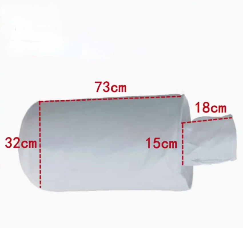 Bolsa de colector de polvo de carpintero Industrial para recoger polvo de carpintería, bolsas de tela de filtro de bolsillo, bolsa de polvo de sierra limpia