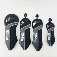 Juego de fundas para cabeza de palos de golf Ping G425, fundas para cabeza para palos de golf con bordado ponderado, protección resistente para palos