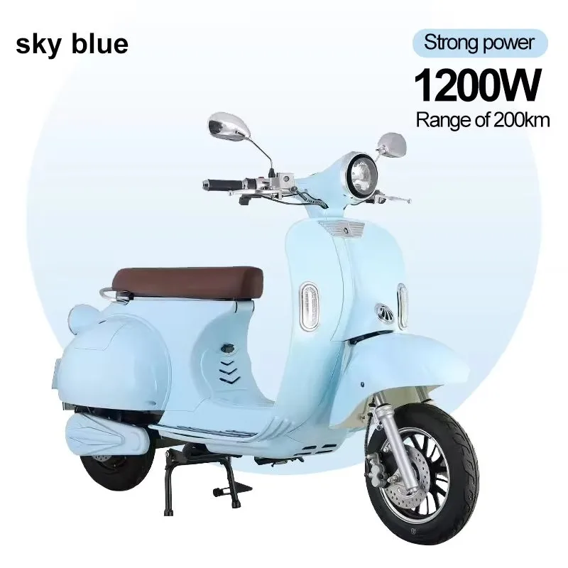 2025 أحدث جديد مريح فو الجلود مقعد الدهون الإطارات صديقة للبيئة 2025 المبيعات الساخنة شعبية مكبح قرصي سكوتر كهربائي خفيف Bik