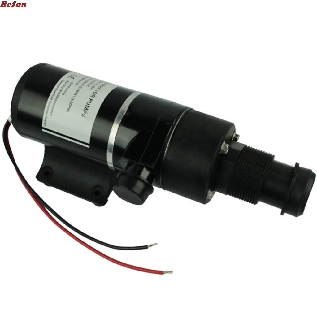 Best-selling DC 12V/24V Self Priming Quick Release Macerator Waste Water Pumps for Waste Toilet Sewerage Water RV Marine Boat
