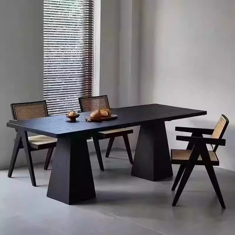 

Japanese Wabi-sabi Office Desks Nordic Ash Simple Executive Office Desks Creative Design Office Furniture Bureau De Chambre FYOD