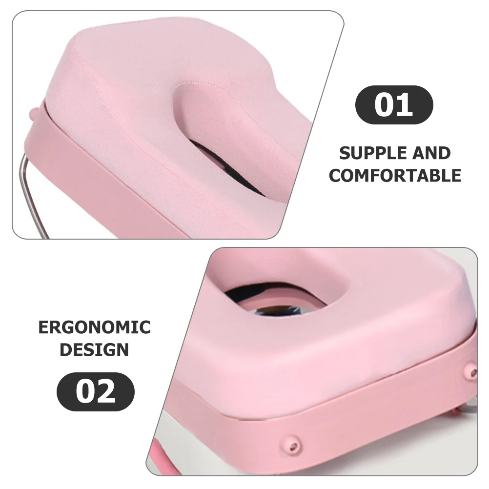 

Supple Nap Pillow Portable Polyester Ergonomic Design Office Desktop Sleeping Pillow Lightweight Comfortable Breathable