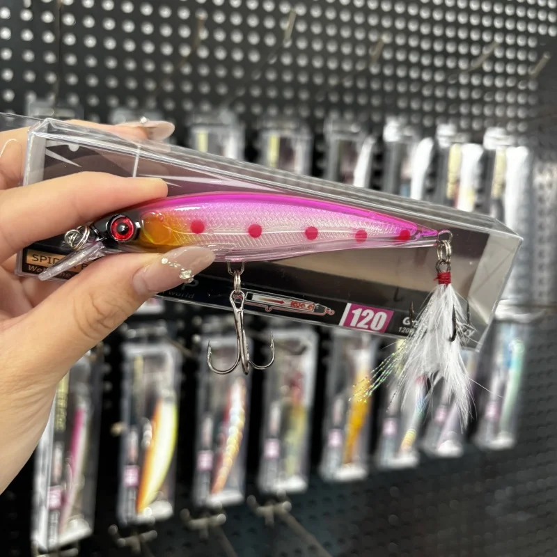 

TANATORU Phantom False Bait Shallow Water Slow Sinking Mino 115F Suspended False Bait Realistic Near Death Small Fish Swimming P