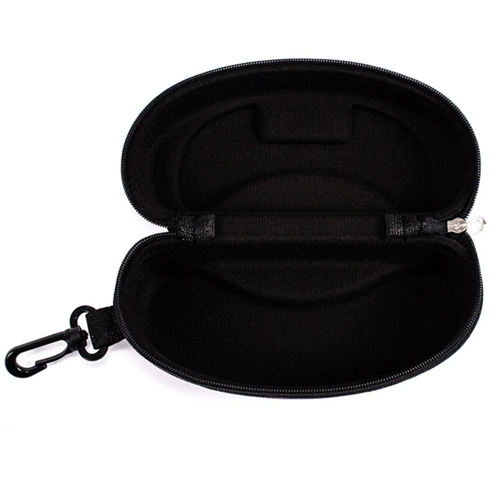 Brillenbox, Sonnenbrillenetui, Brillenetui, Hartschalenetui mit Umhängeband, Reißverschluss mit Haken, Brillentasche, Zubehör 2025,