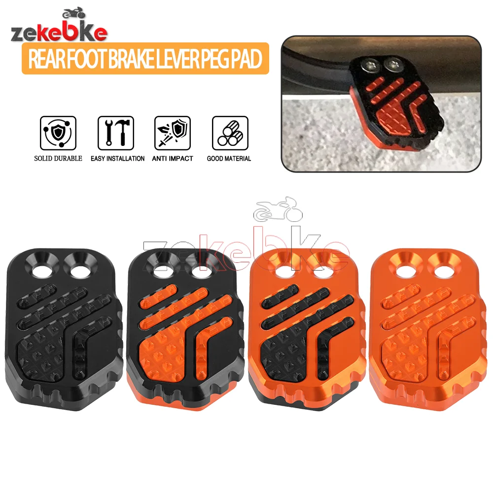 

For 1290 Super Adventure 690 Enduro 790 1090/1190 Adventure/R Rear Foot Brake Lever Pedal Enlarge Extension Peg Pad Extender