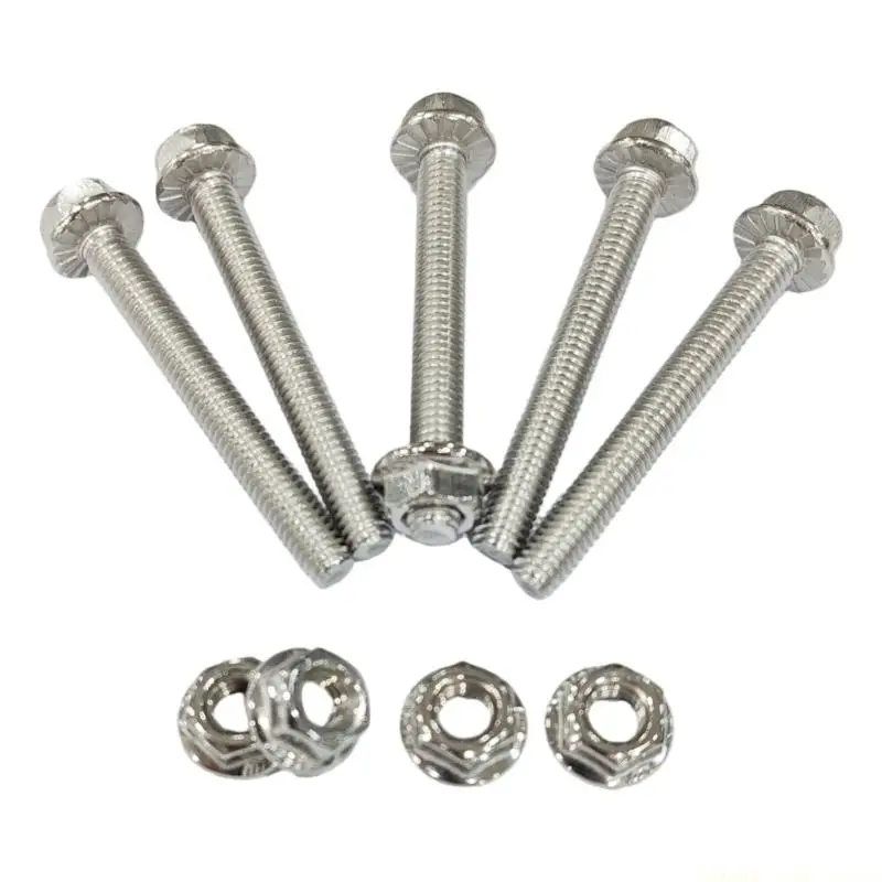 A2BE 19M7834 14M7397 Auger Shear Bolt and Lock Nut Bolts With Lock Nut For Multiple Model Tractors And Mowers