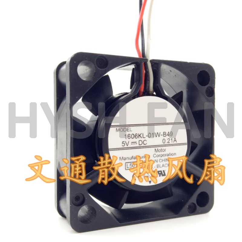 1606KL-01W-B49/B50/B40/B59 4CM DC5V0.21A Heat Dissipation Fan 4015