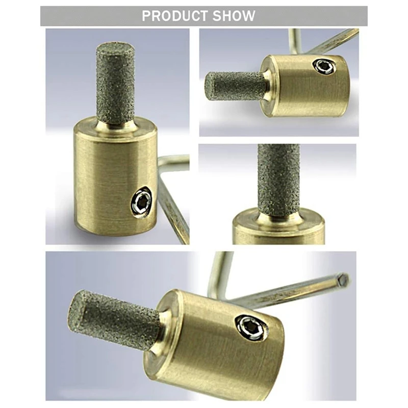 3/4In Standard Fine Diamond Grinder Bits Diamond Grinding Wheel Stained Ceramic Glass Abrasive Tool Durable Easy Install