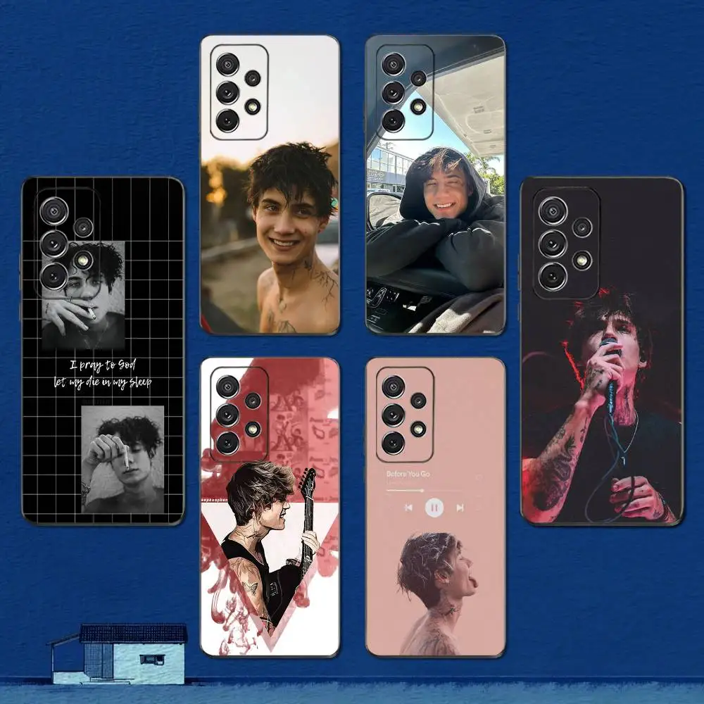 

Jxdn-Jaden Singer H-Hossler Phone Case For Samsung S22,S21,S20,S10,S9,S25,S24,S23,Ultra,FE,Plus,Lite,Soft Silicone Black Cover