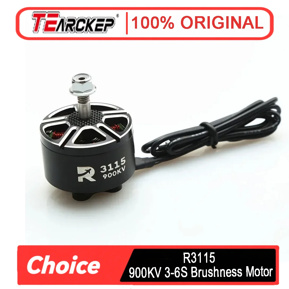 R3115 900KV 3-6S Brushless Motor for 10 Inches RC Multirotor X-Class FPV Cinelifter Taurus X8Pro Protek60 FPV RC Racing Drone