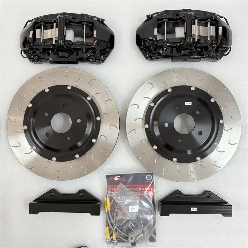 4 Pot 6 Pot Kaliper Kit Rem untuk Skyline R32 R33 R34 Nissan Patrol Y62 Y61 350Z 370Z Roda Belakang Depan Sistem Rem Besar Baru