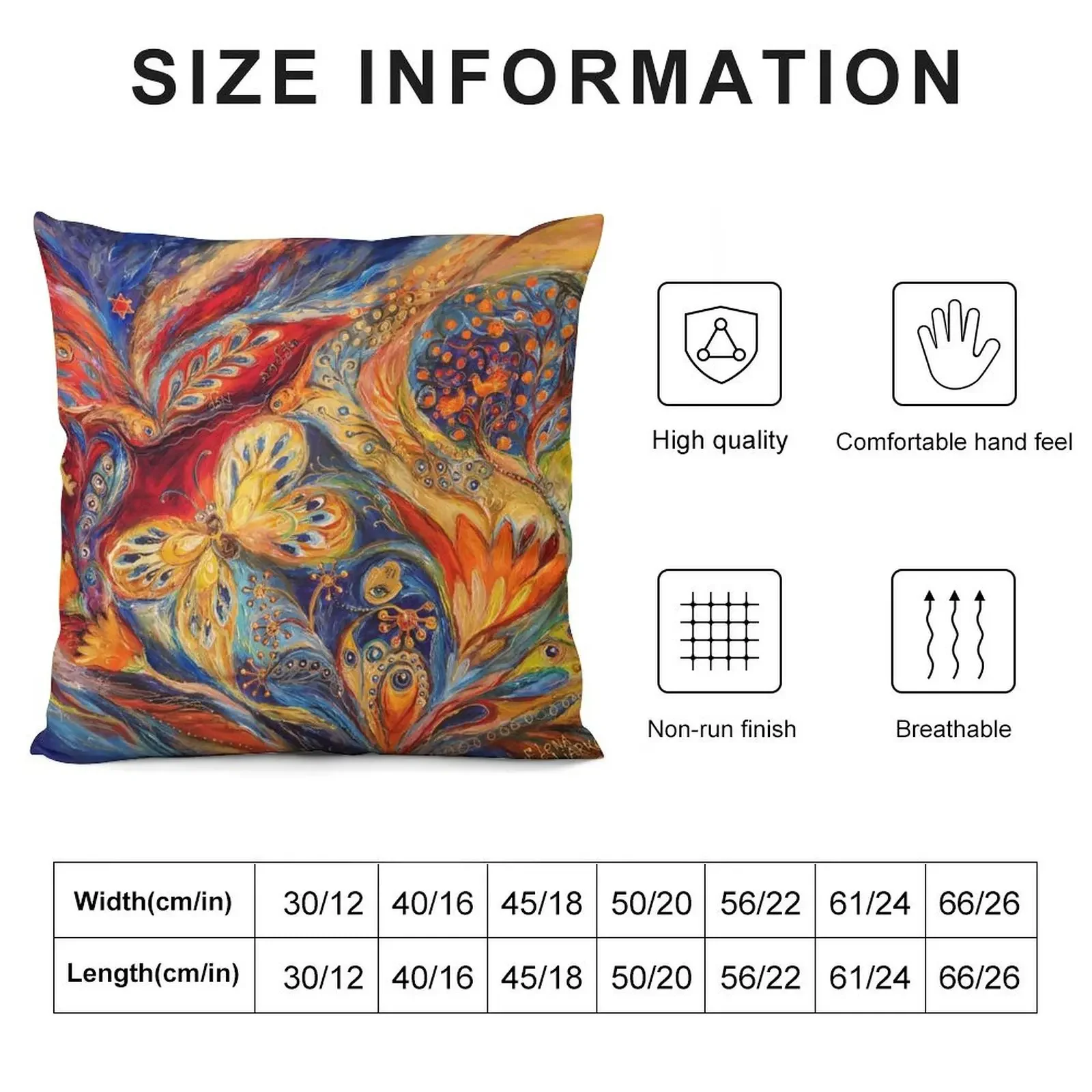 The Chagall Dreams II Throw Pillow ornamental pillows bed pillows ornamental pillows for living room Ornamental Pillow pillow