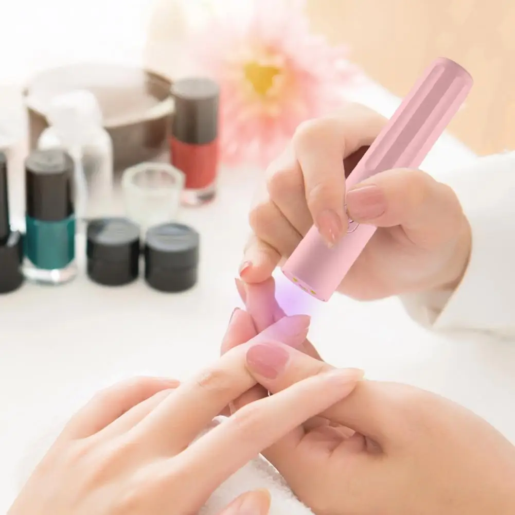 เครื่องอบเล็บแบบพกพา ชาร์จผ่าน USB ได้ ใช้สำหรับอบเจลเล็บ แห้งเร็ว ใช้แสง UV LED สำหรับทำเล็บที่บ้าน