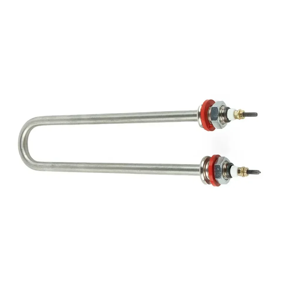 Air Heater 220v Heating Element Tubular Electric Stainless Steel Oven 1-4kw Thread Single U Tubular Heater Electric Water Heater