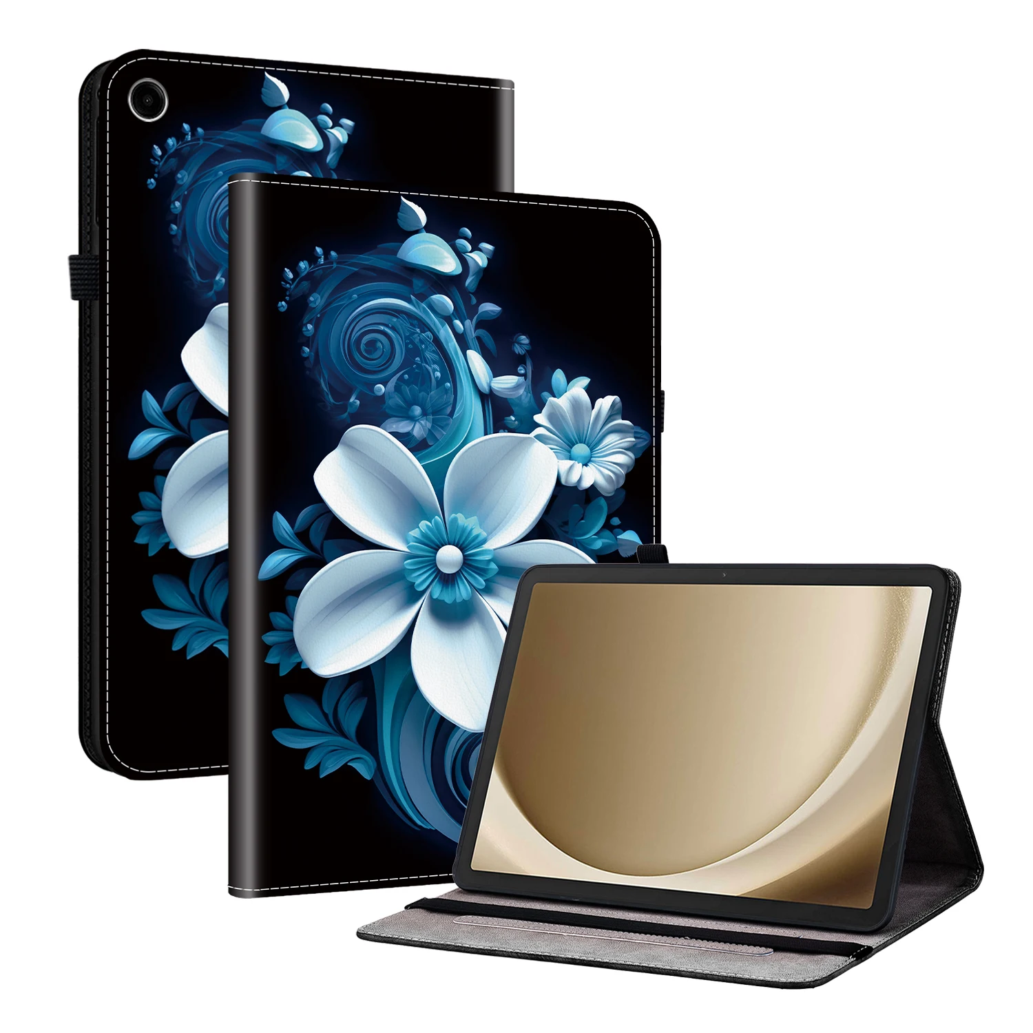 Leren hoesje voor Samsung Galaxy Tab A11 A9 + 8.7 Plus S5e T720 Tablet Case Tab A 10.1 T510 A8 X200 S4 10.5 S6 A7 Lite 10.4 Shell