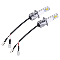 30000LM H1 H3 Led Headlight Bulb Plug&Play Wireless 120W Led Mini Car Led Lamp CSP Fog Lights 6000K White Yellow 12V 24V