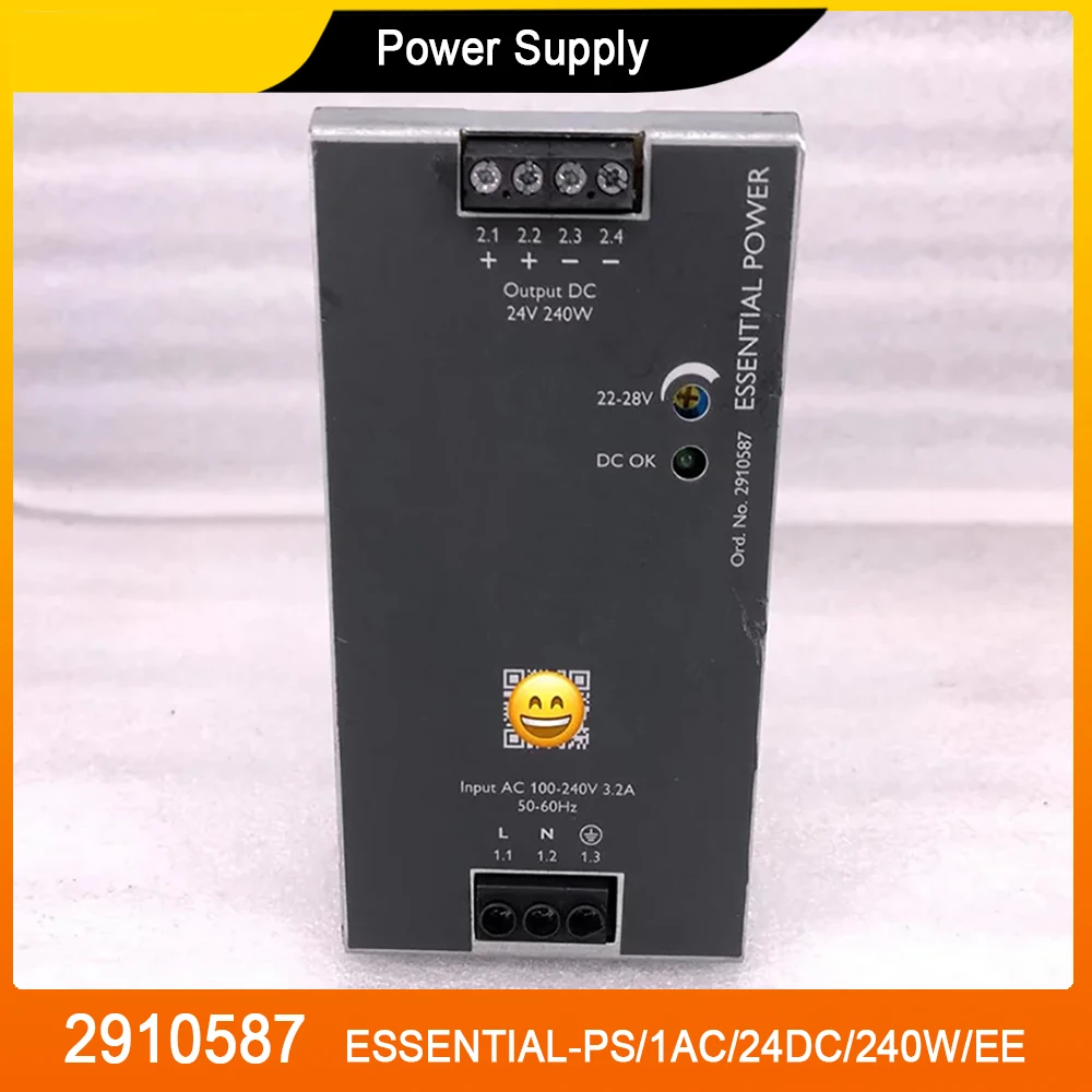 

For Phoenix ESSENTIAL-PS/1AC/24DC/240W/EE 24V/10A 2910587 Switching Power Supply