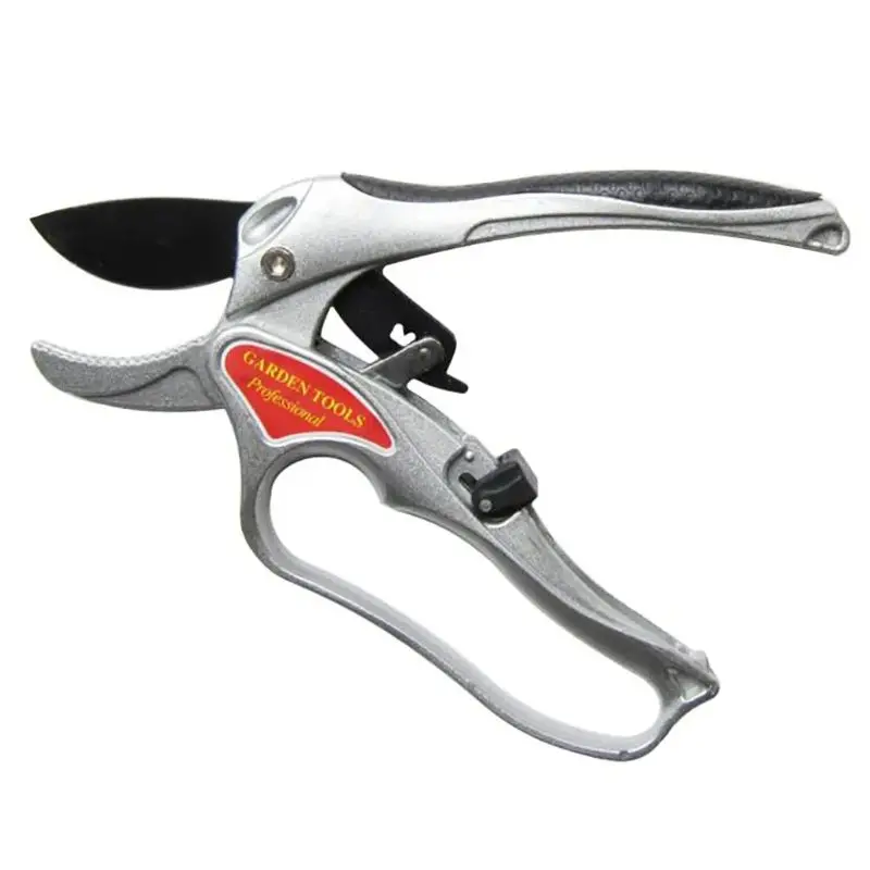 Bigorna Estilo Ratchet Poda Tesoura Fruit Tree Branch Poda Tesoura Aparador Ferramenta de Jardim para Mãos Fracas