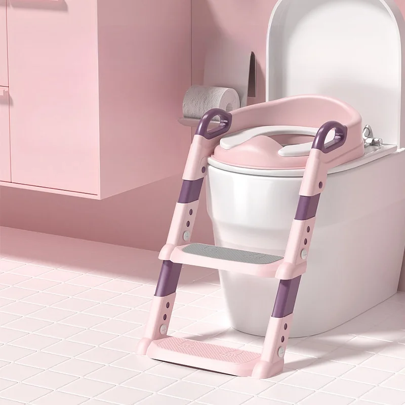 New Arrival Stepped Children's Toilet Foldable Foot Stool Multi-functional Toilet Boy Girl Baby Toilet Potty Ladder for Kids