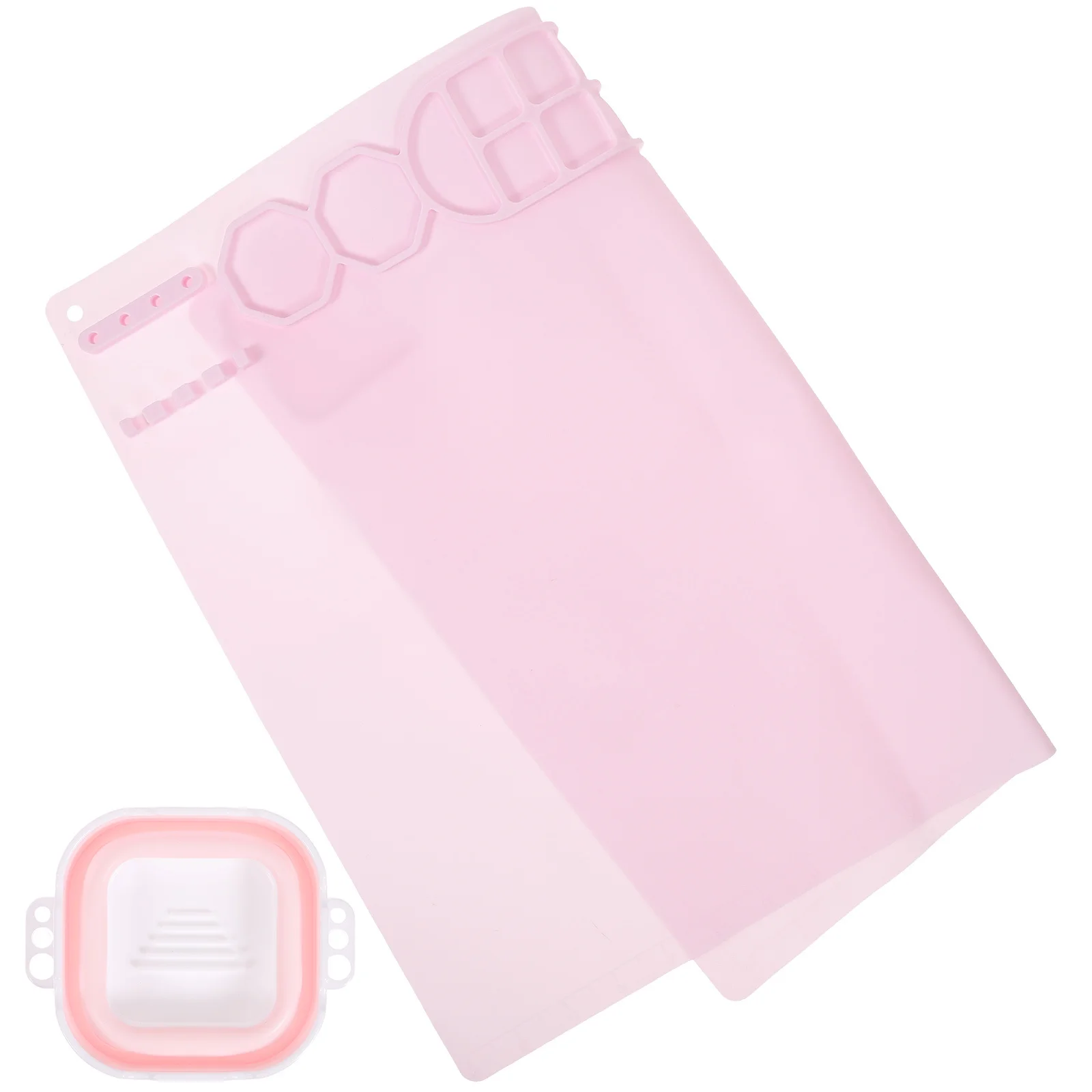 حصيرة طلاء من السيليكون، ورقة صب الراتنج غير اللاصقة، واقي حرفي مقاوم للحرارة لخياطة فن الأظافر، سهل