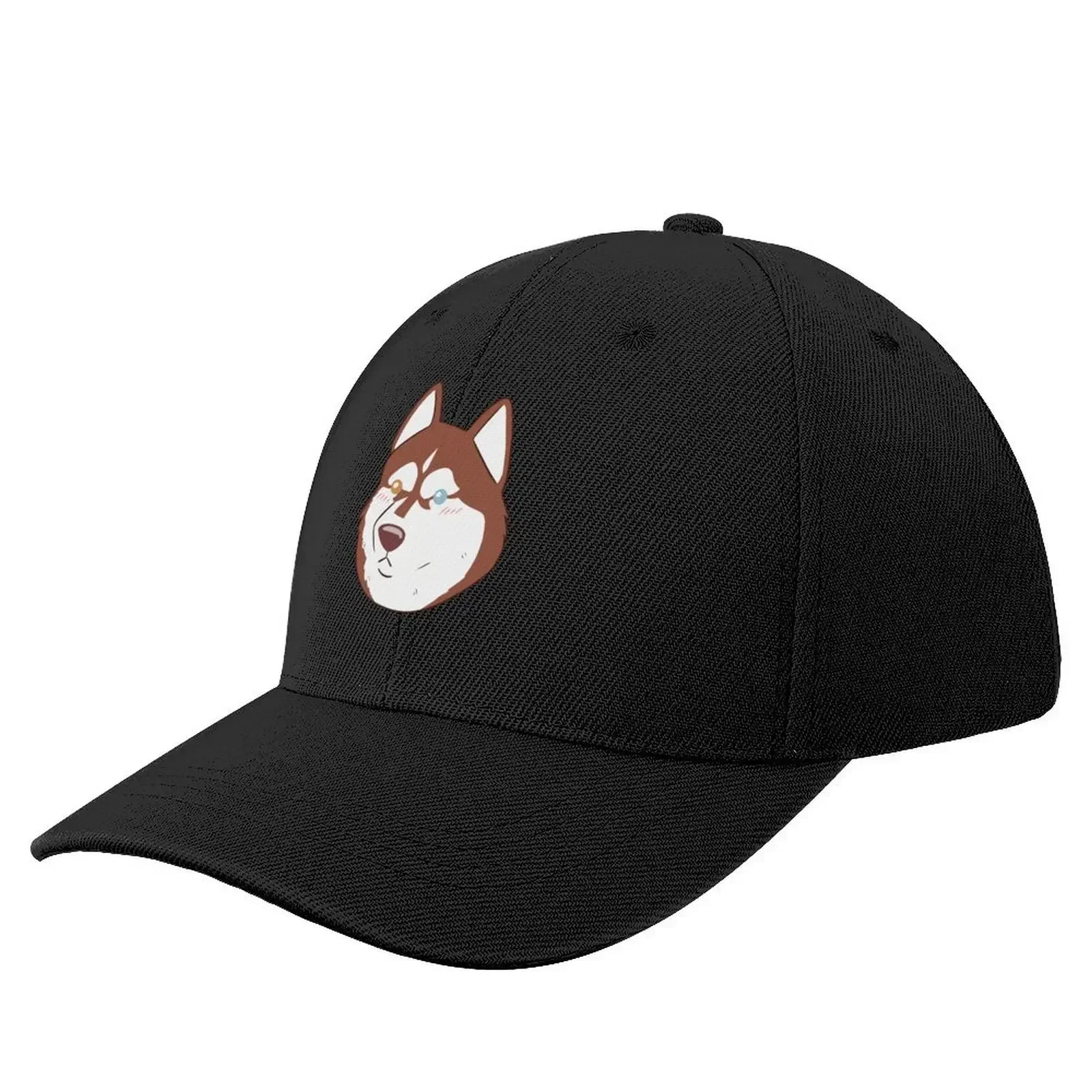 

Cute cartoon Red siberian husky dog face Baseball Cap Hat Man For The Sun Hip Hop Trucker Hat Beach Mens Caps Women's