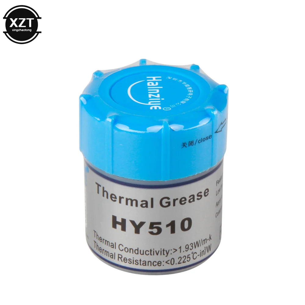 HY510 25g Silicone Thermal Paste 1.93W/m-k Heat Transfer Grease Heat Sink CPU GPU Chipset Notebook Computer Cooling Canned