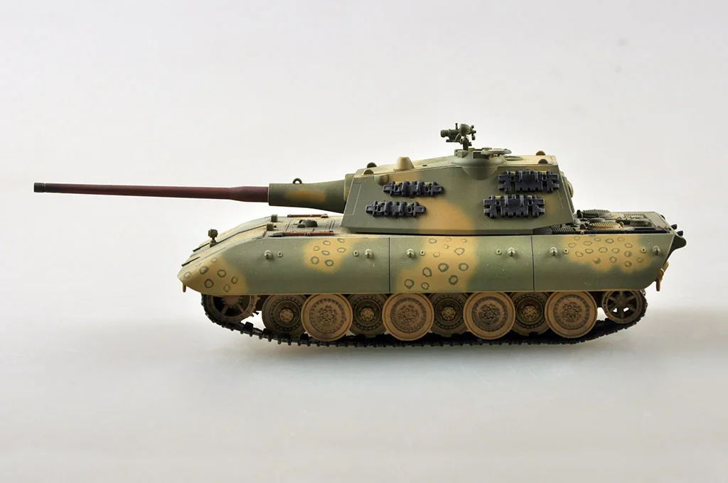 Easymodel 35119 1/72 Scale German E-100 E100 Heavy Tank Assembled Finished Military Model Static Plastic Toy Collection or Gift