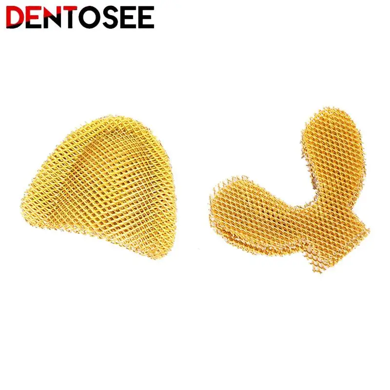 20Pcs/pack Upper and Lower Palatal Metal Reinforcement Mesh for Acrylic Partial Full Denture Palatal Retention