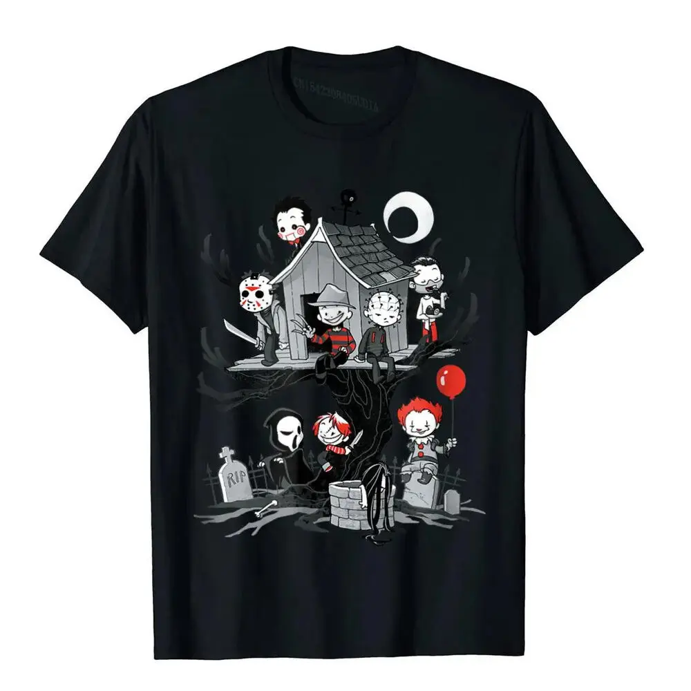 Big Sale!!! Funny Woot Horror Clubhouse T-Shirt High Quality Man Unisex T-ShirtsAnime Pattern Y2K Summer Brand