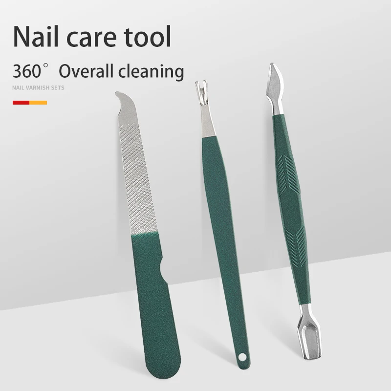 Stainless Steel 9-piece Nail Clipper Set Nail Pliers Manicure Nail Nail Exfoliating Tools Personal Care Beauty Complete Manicure