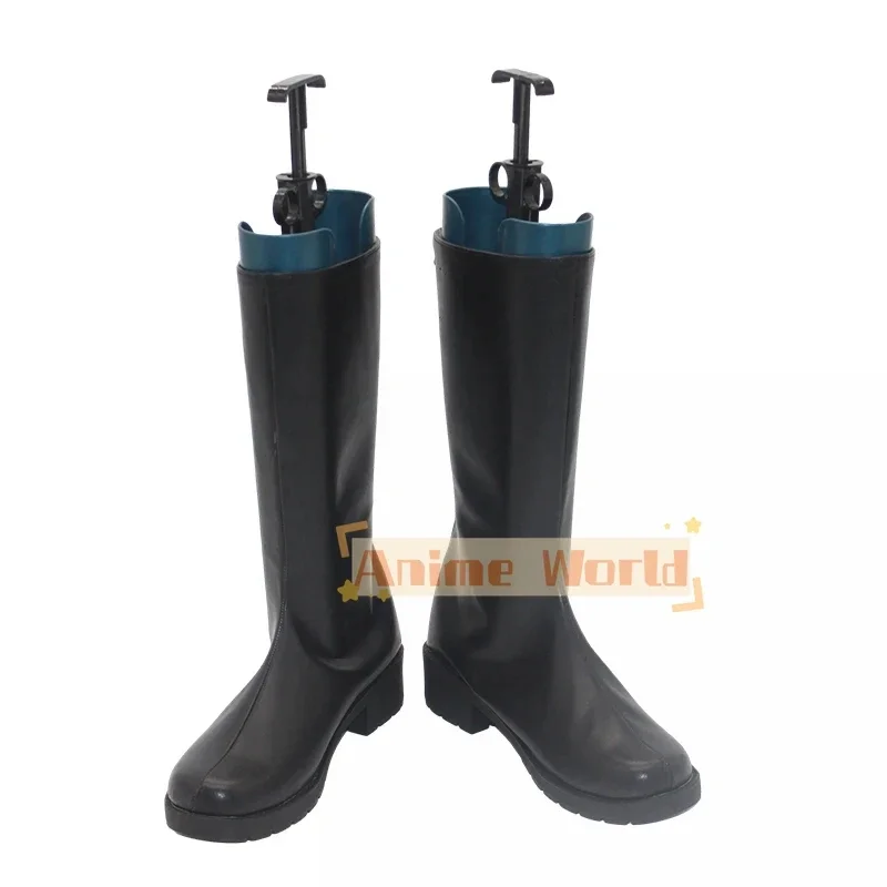 Chaussures de Cosplay en cuir PU, Anime Frieren au fougère funéraire, bottes de carnaval d'halloween, accessoires de Cosplay sur mesure