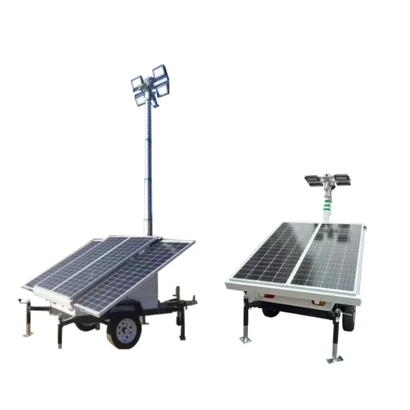 Mobile Light Tower Preis Panel Por Led Beleuchtung Notfall Teleskop Mast Light Tower Mobile Station