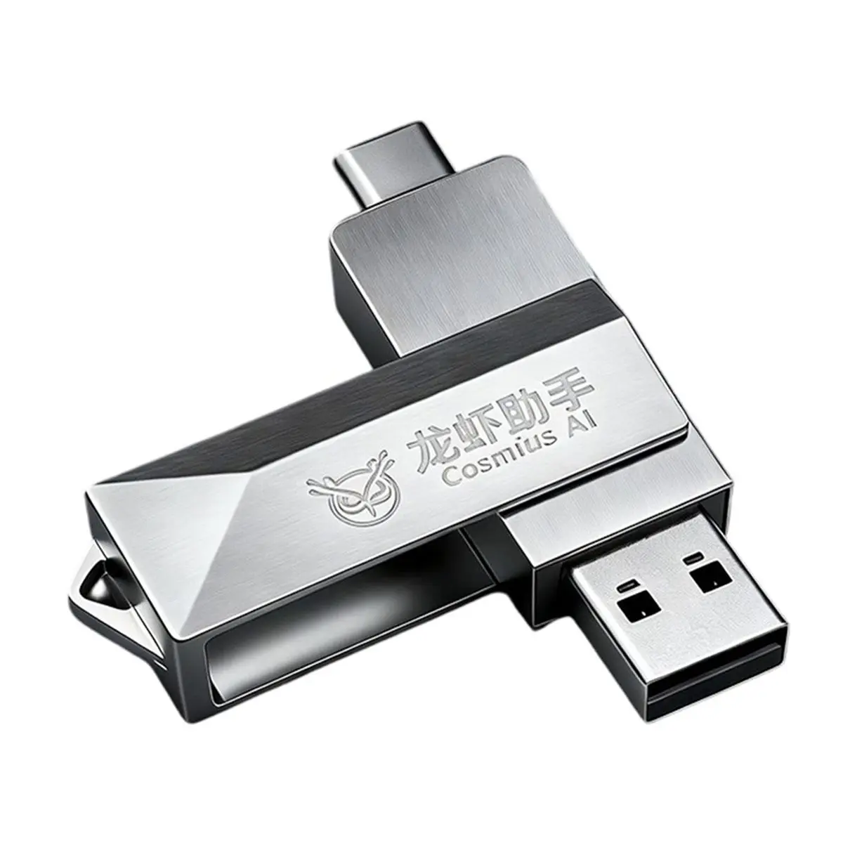 DT75BG USB Type C OpenClaw AI Assistant 8GB USB Flash Drive for OpenClaw AI Programmers Plug and Play