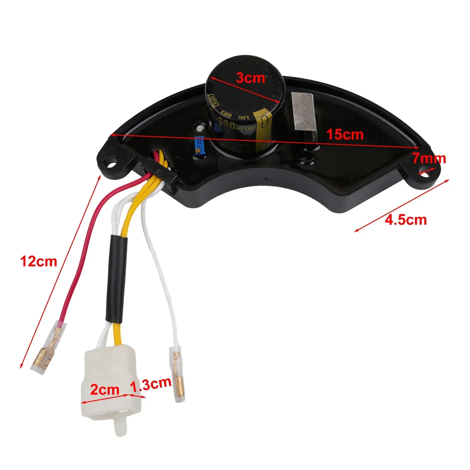 AVR Automatic Single Phase Voltage Regulator Controller Generator Part Accessories For 7KW 7.5KW 8KW 8000W Generator