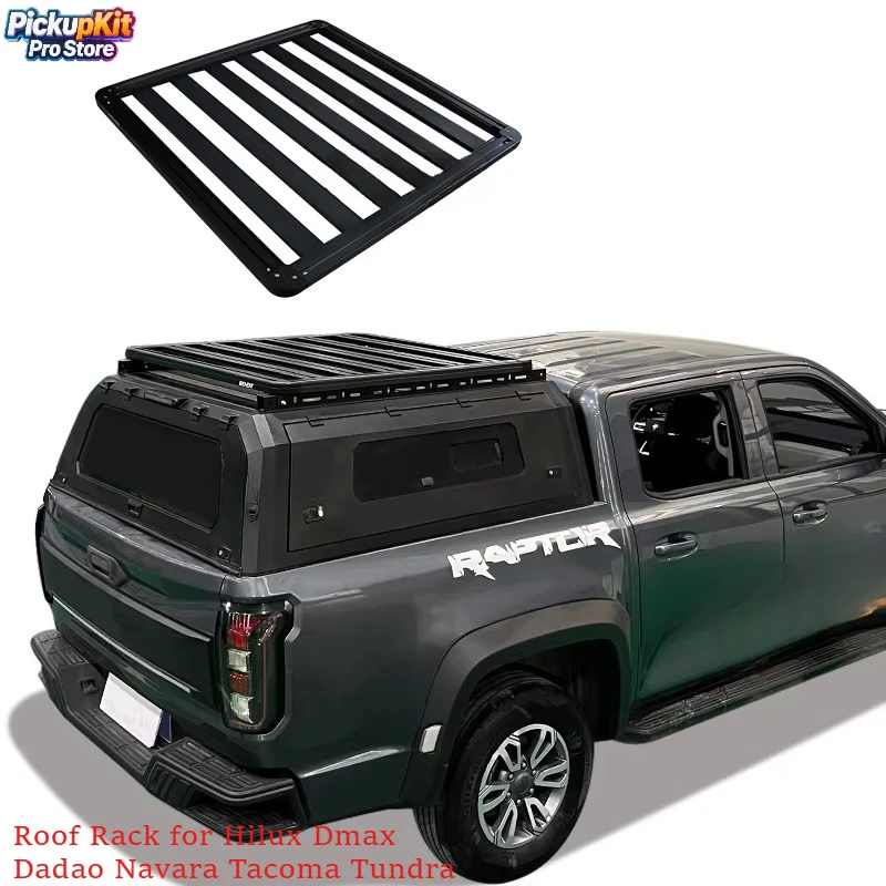 

Алюминиевая плоская платформа-багажник на крышу автомобиля для Hilux, Dmax, Dadao, Navara, Tacoma, Tundra