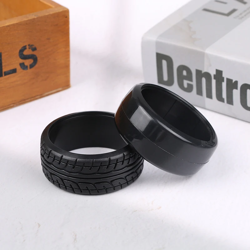 4PCS Hard Pattern Plastic Drift Tyre Tires On Road For RC Car Part 1/10 RC Drift Car  Yokomo HSP 94123 94103