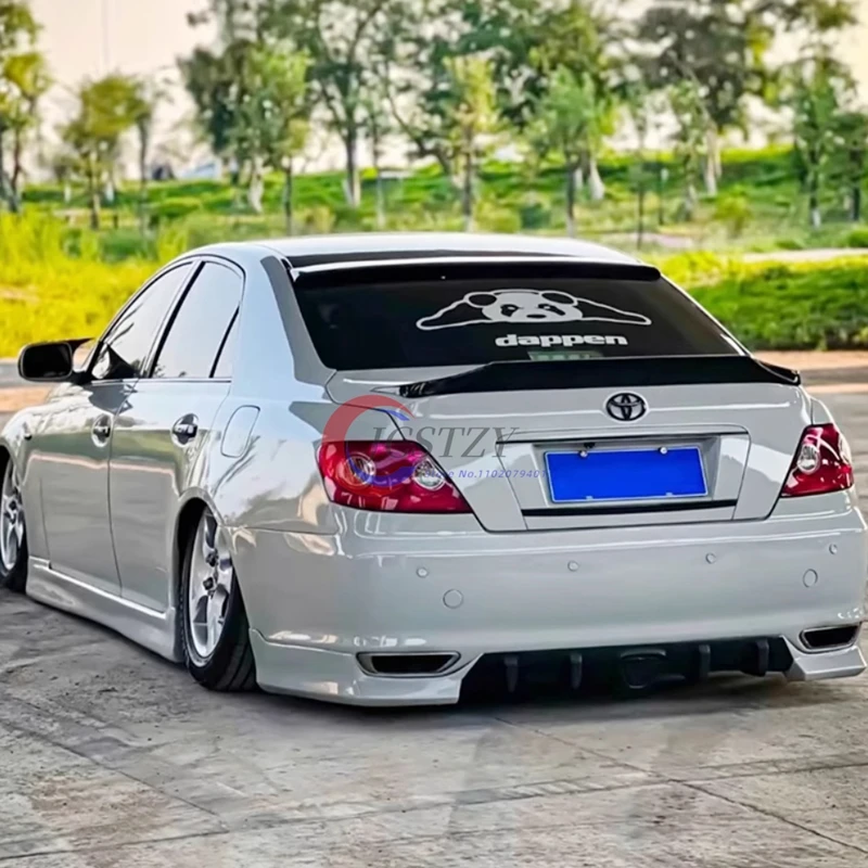 

Спойлер на крышу заднего окна для Toyota Mark x reiz, комплект спортивной модификации из АБС-пластика, карбоновый черный, 2004, 2005, 2006, 2007, 2008, 2009,