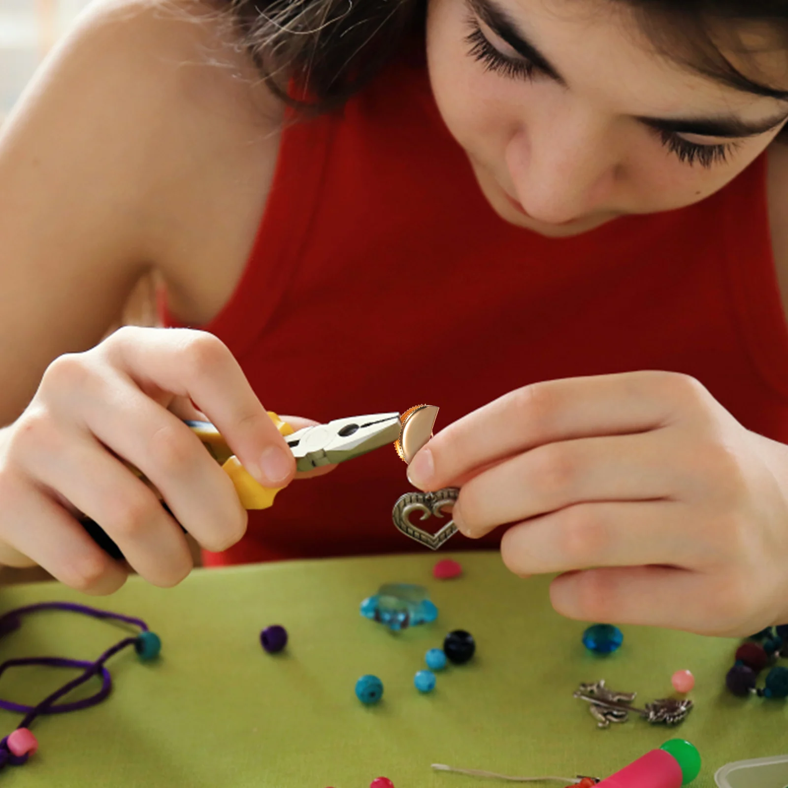 

60 pcs Crimp Ends 9x13mm 10x15mm 12x20mm Mixed Colors Alloy DIY Findings for Jewelry Making Necklaces Bracelets Earrings