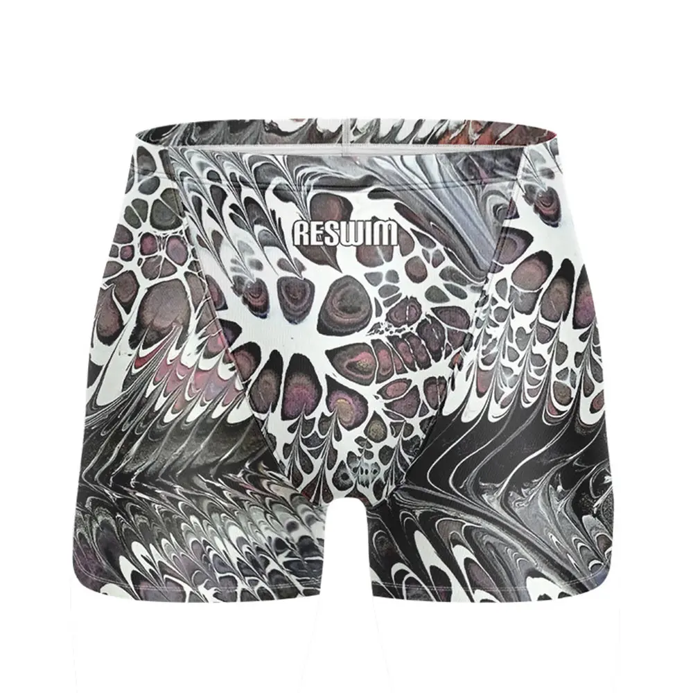 2025 Men's Swim Shorts Swim Trunks Jammer Swimsuit Swimming Trunks Athletic Training Swimwear Boys Beach Surfing Tights Swimsuit