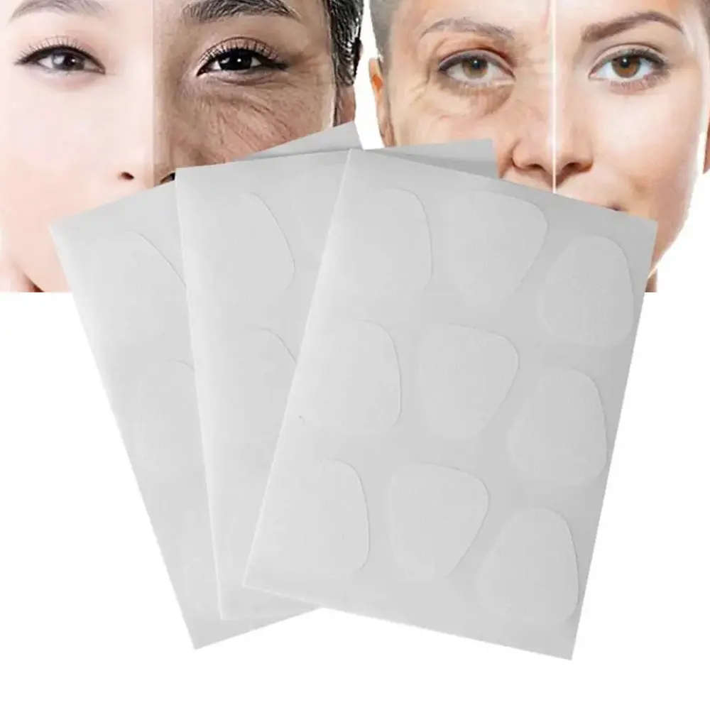 27pcs Facial Line Wrinkle Sagging Skin Lift Up Tape Frown Smile Lines Forehead Anti-Wrinkle Patches Anti-aging Sticker