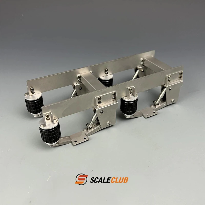 Scaleclub tamiya 1/14 Dragon plate metalowa imitacja poduszki powietrznej układ zawieszenia