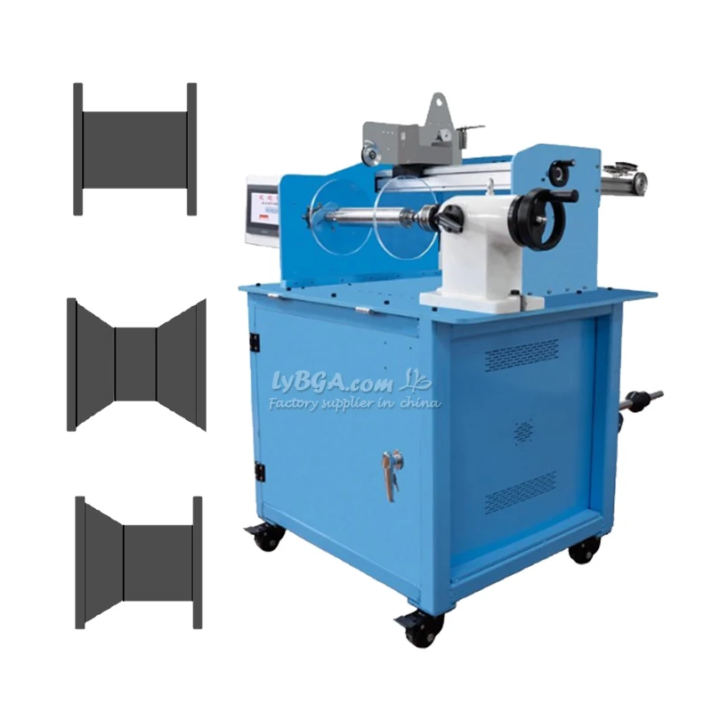 LY FCW-50 Retrazione ad alta velocità Scarico Integrato All-In-One Avvolgitrice per fibra ottica Diametro 300 mm Larghezza 400 mm