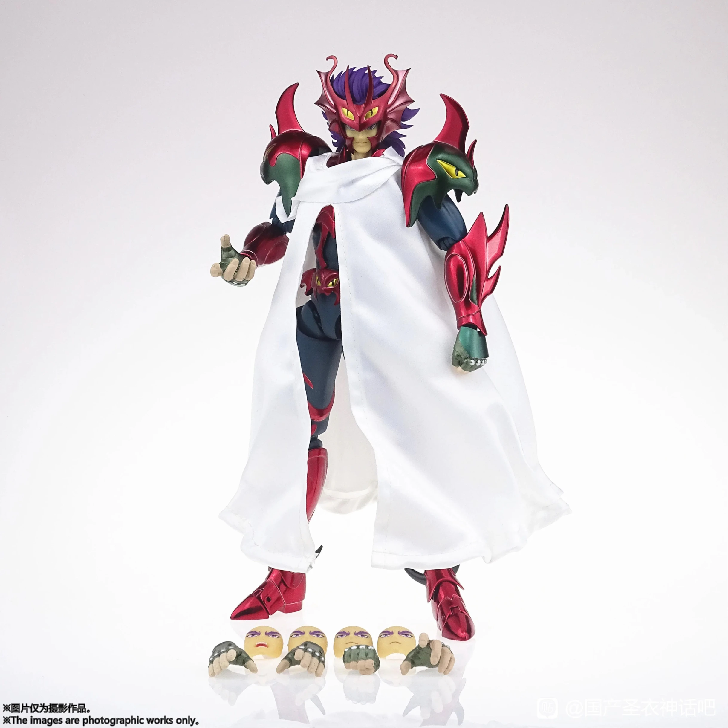 Figura de Anime Saint Seiya Myth Cloth Ex Hydra Docrates Cashios Mst J modelo muñecas figura de acción Caballeros del Zodíaco juguete de colección