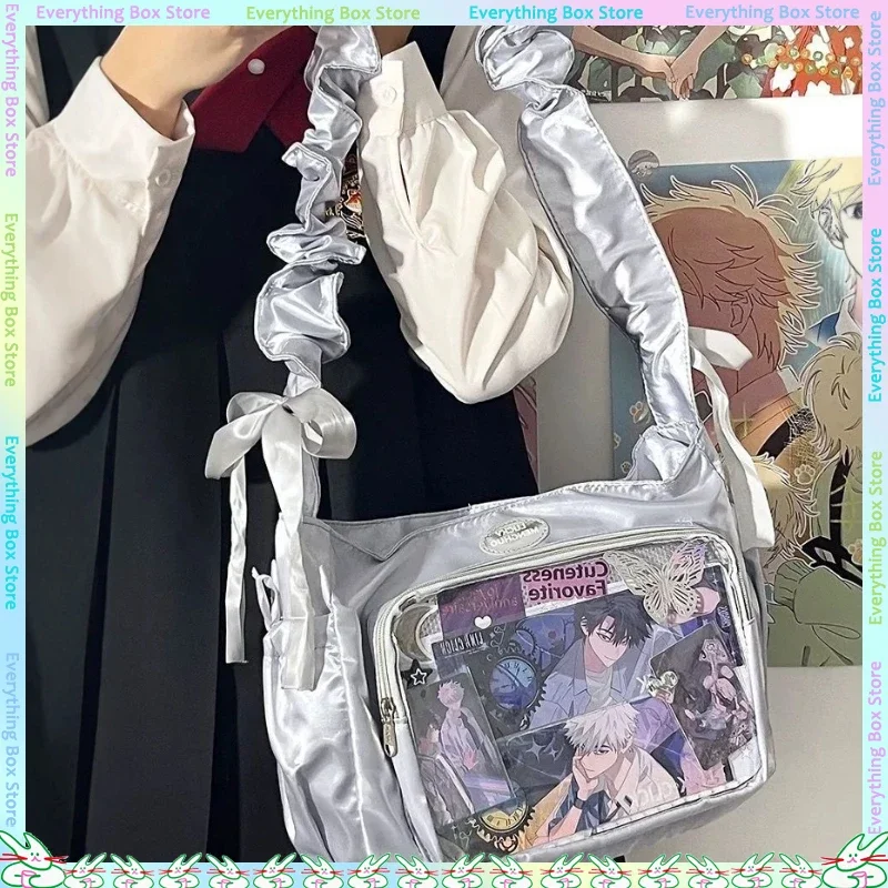 

Anime Goods Badge Display Bag Doll Bag Japanese Portable Shoulder Pain Bag Shoulder Messenger Bag Two-Dimension Itabag