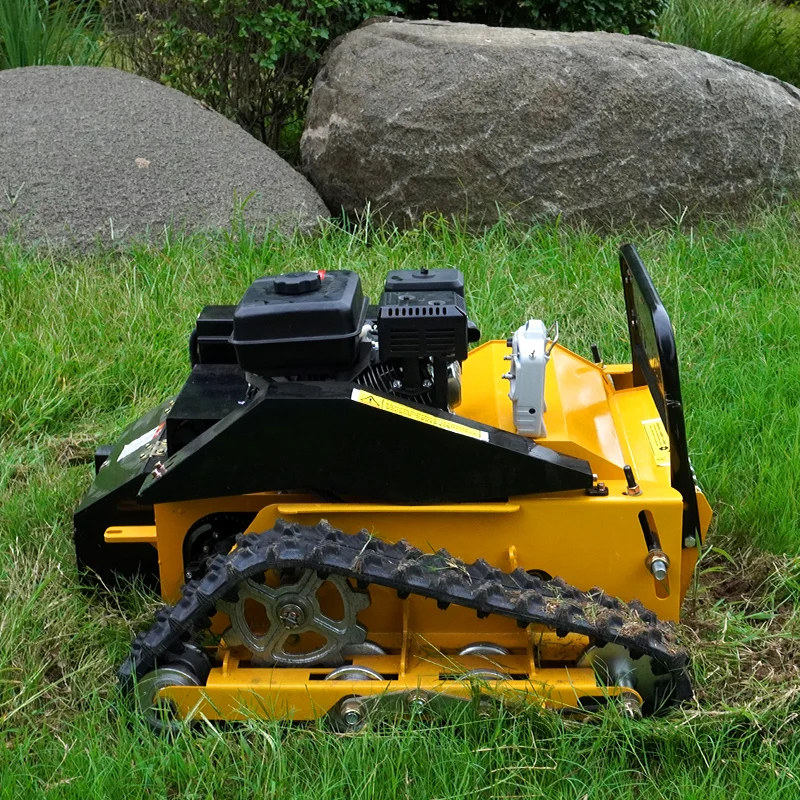 Customized New Design Remote Control Robot Lawn Mower Multi Purpose RC Lawn Mower for Farmer