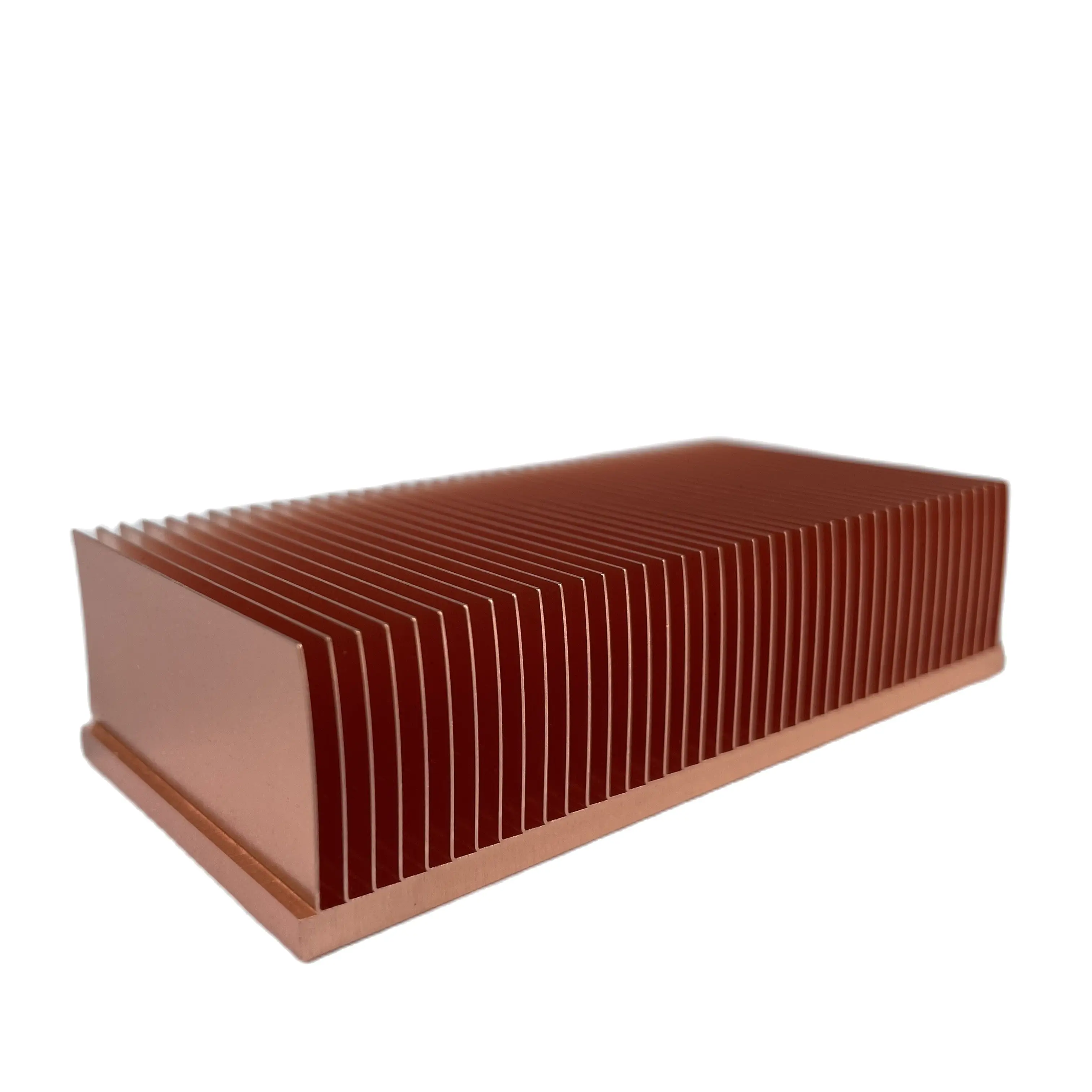 Copper heat sink 100*50*25mm For Computer Server Cooling Power cooling